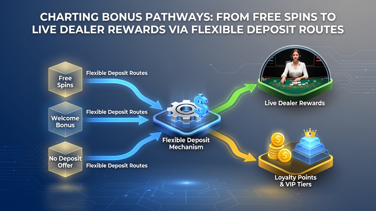 Visualisierung von Transaktionspfaden zwischen mobilen Slots und Live-Dealer-Sessions