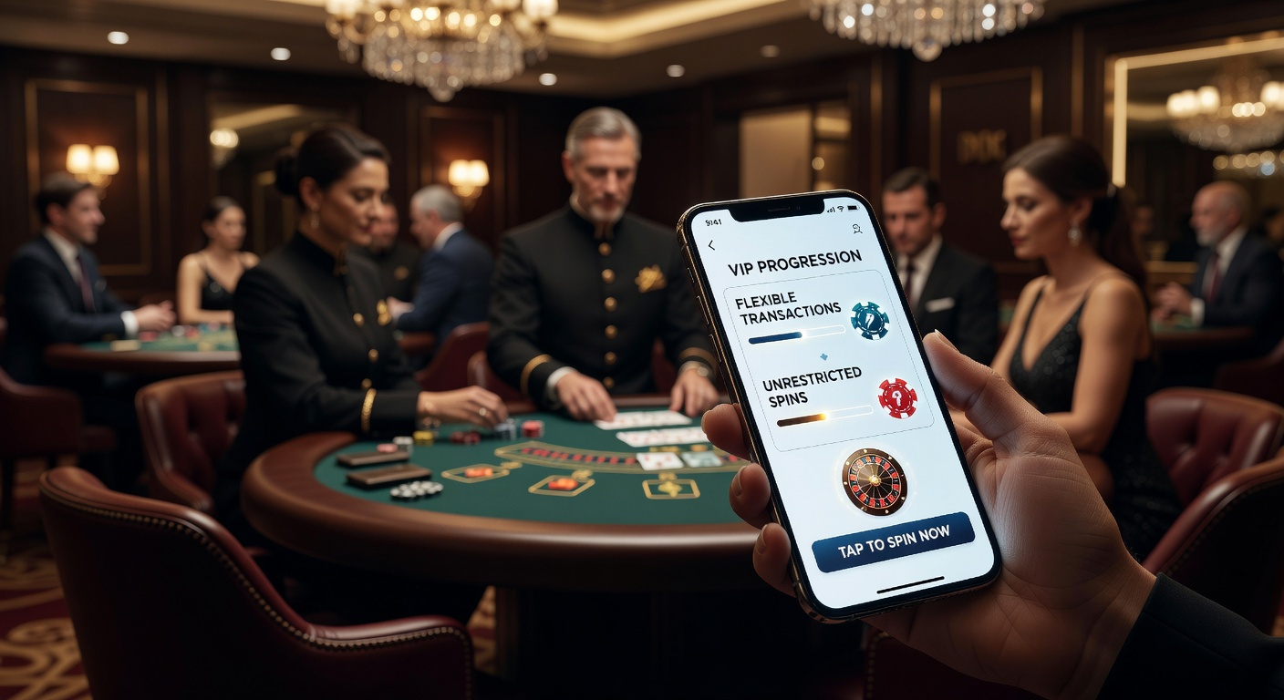 Mobile Schnittstellen in Live-Casino-Umgebungen mit Fokus auf VIP-Progression und flexible Transaktionen